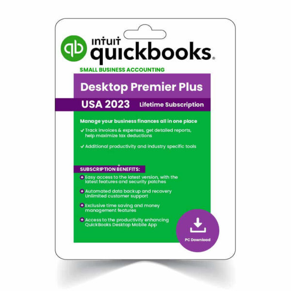 QuickBooks Desktop Premier 2023 - Lifetime Activation