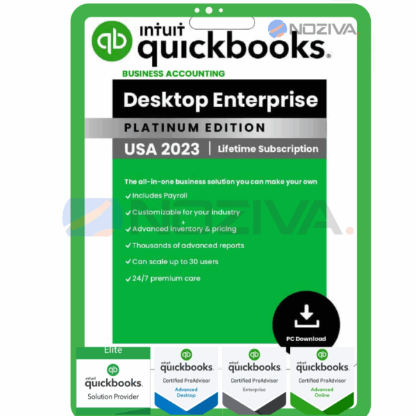 QuickBooks Desktop Enterprise 2023 Lifetime Activation