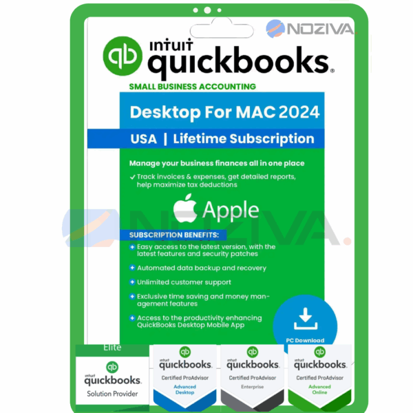 QuickBooks Desktop MAC 2024 Lifetime Version
