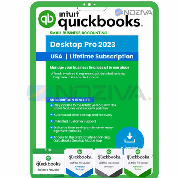QuickBooks Desktop Pro 2023 Lifetime Activation